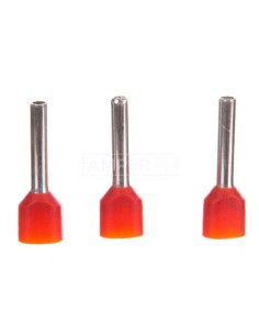 Końcówka tulejkowa podwójna izolowana TV 1-12 /100szt./