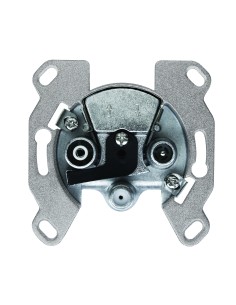 Berker One.Platform gniazdo RTV-SAT przelotowe mechanizm Hager 53455321 - hurtownia elektryczna Amper.pl