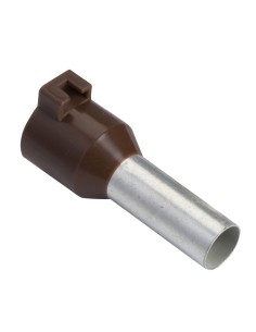 Końcówka tulejkowa izolowana 10mm2 brązowa DZ5CA103 /100szt./