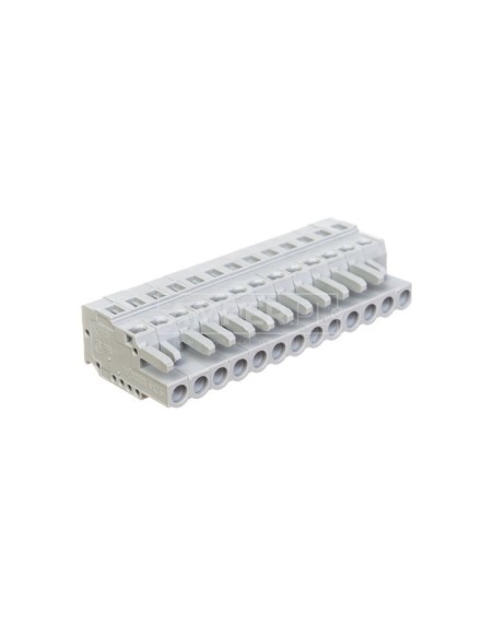 Gniazdo MCS-MIDI Classic 13-biegunowe szare rastre 5mm 231-113/026-000