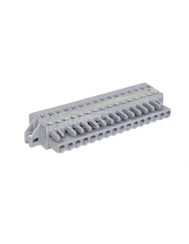 Gniazdo MCS-MIDI Classic 16-biegunowe szare raster 5mm 231-116/027-000 /10szt./