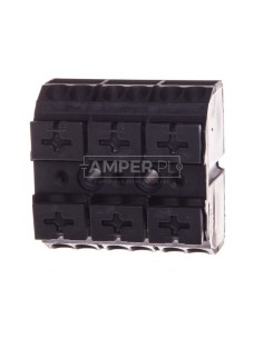 Blok zasilający 3-torowy czarny 862-503  /250szt./