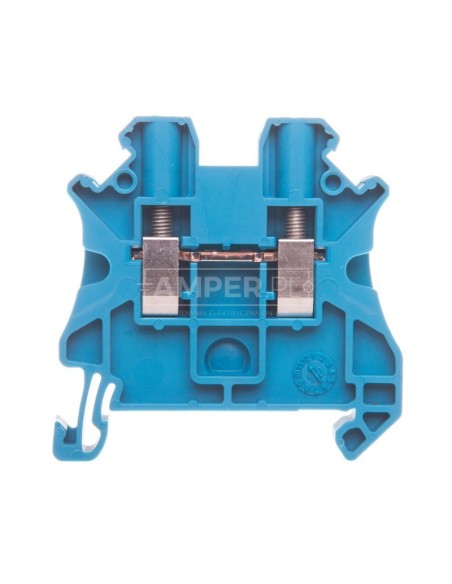 Złączka szynowa 2-przewodowa 4mm2 niebieska NSYTRV42BL