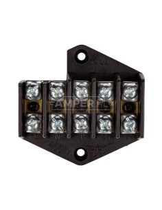 Pierścień rozgałęźny 5x2.5mm2 czarny 0961-00