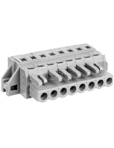 Gniazdo MCS-MIDI Classic 8-biegunowe szare raster 5mm 231-108/031-000 /50szt./