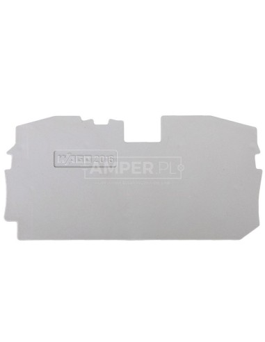 Ścianka końcowa szara TOPJOBS 2016-1291 /25szt./