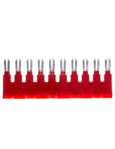 Mostek grzebieniowy 10-torowy 18A czerwony 859-410/000-005