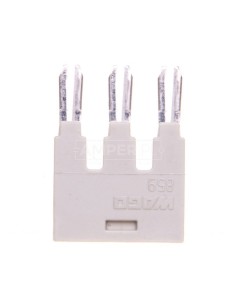 Mostek grzebieniowy 3-torowy 18A 400V 859-403 /25szt./