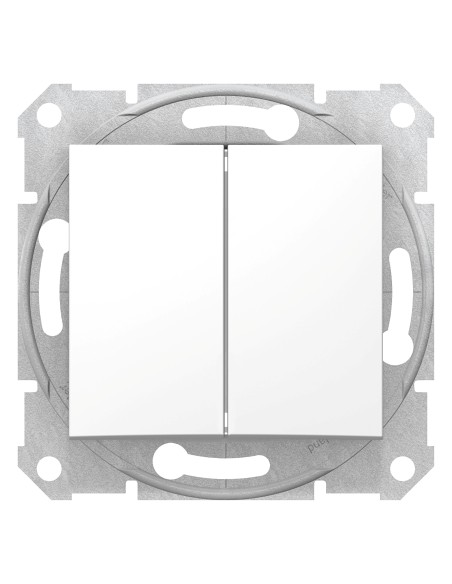 Sedna łącznik schodowy podwójny biały SDN0600121