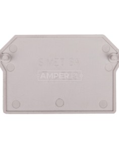 Przekładka dla złączek serii NOWA ZSG 1-6.0N, ZSG 1-10.0N T929 szara 17929302 /25szt./