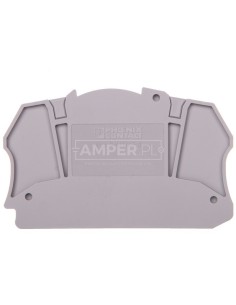 Pokrywa zamykająca szara 2,2mm D-UTME 4 3047491 /10szt./