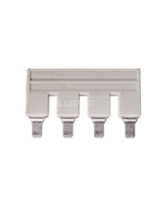 Mostek grzebieniowy 4-torowy 57A 800V jasnoszary 2010-404 TOPJOBS