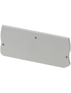 Ścianka końcowa 3 PT 2,2mm, do zacisku sprężynowego 2,5mm2, szara NSYTRACPK23