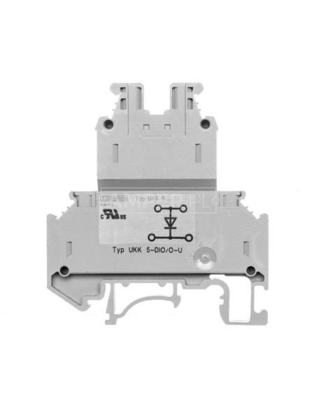 Złączka diodowa 4-przewodowa 0,2-4mm2 szara UKK-5-DIO/O-U 2791016