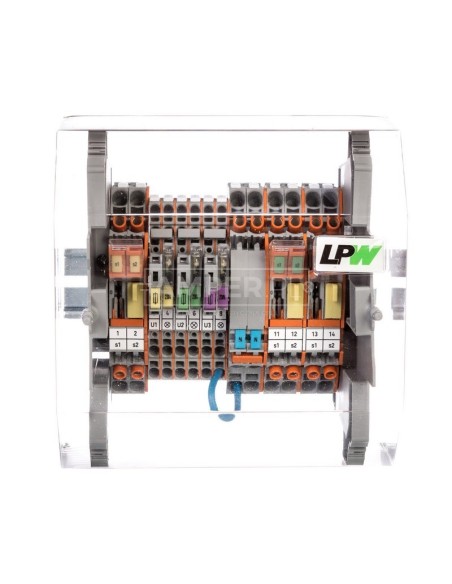 Listwa pomiarowa WAGO LPW 14-torowa 230VAC równoległa 847-297/230-2000