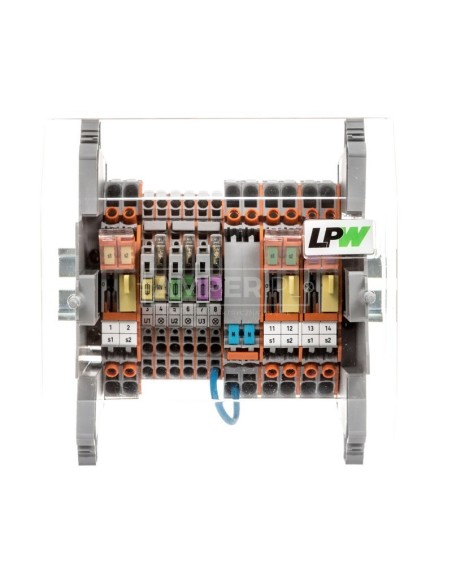 Listwa pomiarowa LPW 14-torowa 60V AC równoległa 847-297/060-2000