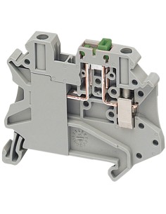 Złączka szynowa rozłączalna 2-przewodowa 4mm2 szara NSYTRV42SC