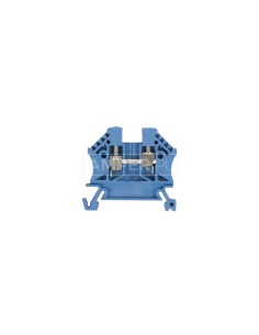 Złączka szynowa 2-przewodowa 2,5mm2 niebieska EURO 43408BL