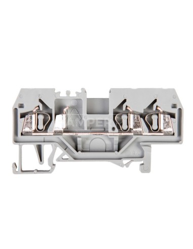 Złączka szynowa 3-przewodowa 2,5mm2 szara 280-681