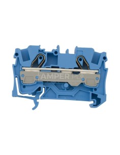 Złączka szynowa 2-przewodowa 6mm2 niebieska TOPJOBS 2006-1204