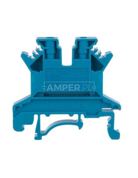 Złączka szynowa 2-przewodowa 0,14-41,5mm2 niebieska UK 1,5 N BU 3005840 /50szt./