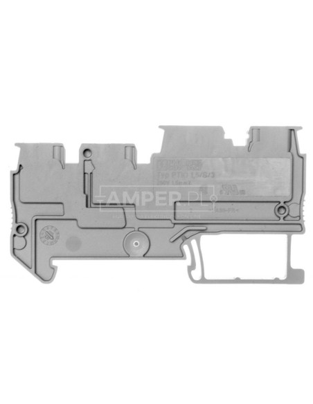 Złączka szynowa do czujników 0,14-1,5mm2 szara PTIO 1,5/S/3 3244410 /50szt./