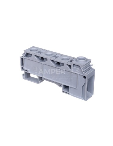 Złączka rozgałęźna 1x 35mm2 zacisk gwintowany 3x 10mm2 zacisk sprężynowy szara 284-621