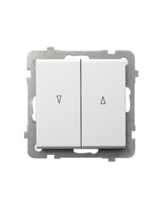 Sonata wyłącznik żaluzjowy biały ŁP-7R m 00 - hurtownia elektryczna Amper.pl