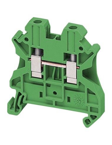 Złączka szynowa 2-przewodowa 4mm2 zielona ATEX NSYTRV42GN