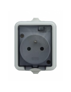 Hydro gniazdo hermetyczne n t pojedyncze IP44 klapka dymna białe 1214 32 - hurtownia elektryczna Amper.pl