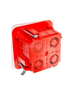 Puszka p/t 89mm 89x 50mm pomarańczowa 0260-00