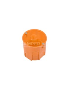 Puszka podtynkowa 60mm głęboka z wkrętami pomarańczowa Z60DFw 33035008 /50szt./