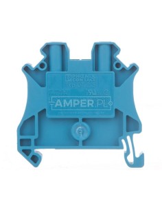 Listwa zaciskowa przepustowa 2-przewodowa 0,14-4mm2 niebieska UT 2,5 BU 3044089 /50szt./