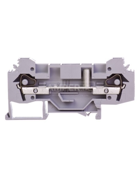 Złączka szynowa przelotowa 6mm2 szara 282-133  /25szt./