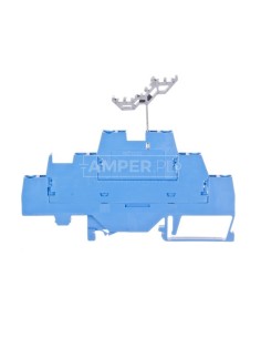 Złączka szynowa 3-piętrowa L / L / L 2,5mm2 niebieska 280-551  /40szt./