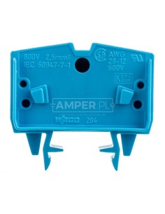 Złączka 4-przewodowa 2,5mm2 niebieska 264-724  /100szt./