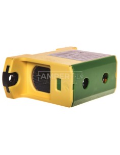 Złączka szyn gwint AL/CU 25-150mm2 TS35 1-tor 2-otw zaciskowe OTL150 żółto- ziel MAA1150Y10 89713009