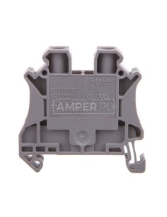 Złączka szynowa 2-przewodowa 6mm2 szara ATEX NSYTRV62