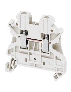 Złączka szynowa 2-przewodowa 2,5mm2 biała ATEX NSYTRV22WH