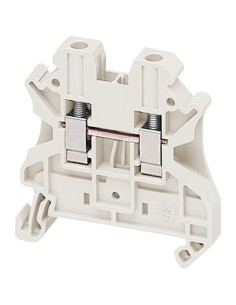Złączka szynowa 2-przewodowa 4mm2 biała ATEX NSYTRV42WH