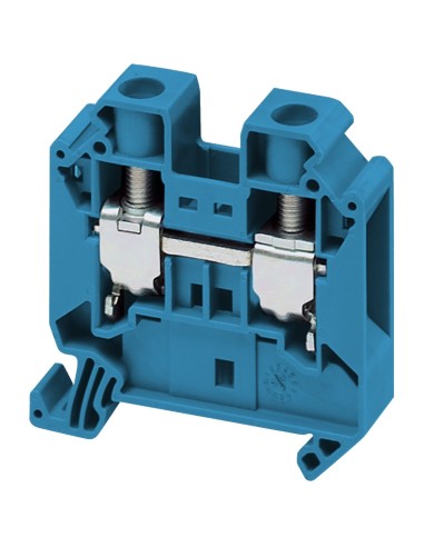 Złączka szynowa 2-przewodowa 16mm2 niebieska ATEX NSYTRV162BL