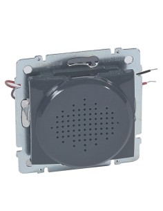 VALENA Zasilacz do tunera FM ze zintegrowanym głośnikiem antracyt 770070