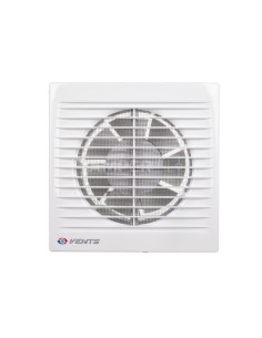 Wentylator domowy fi 125 230V 16W 180m3/h 35dB ścienny z wyłącznikiem czasowym (STYL WC) 125ST