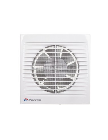 Wentylator domowy fi 125 230V 16W 180m3/h 35dB ścienny z wyłącznikiem czasowym (STYL WC) 125ST