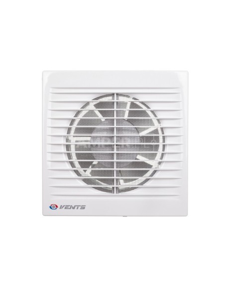 Wentylator domowy fi 125 230V 16W 180m3/h 35dB ścienny z wyłącznikiem czasowym (STYL WC) 125ST