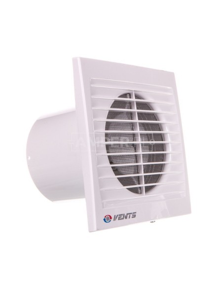 Wentylator łazienkowy fi 100 230V 14W 95m3/h 35dB z wyłącznikiem czasowym (STYL WC) 100ST