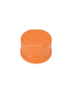 Puszka podtynkowa 80mm z pokrywą pomarańczowa Z 80KF 33073008 /30szt./