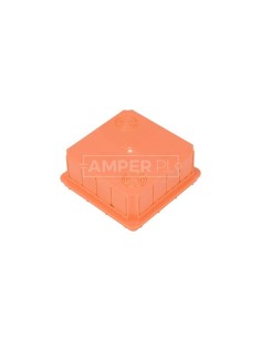 Puszka podtynkowa 156x156x70mm pomarańczowa Pp/t 7 11.7