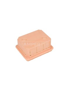 Puszka podtynkowa 96x126x62mm pomarańczowa Pp/t 4 11.4