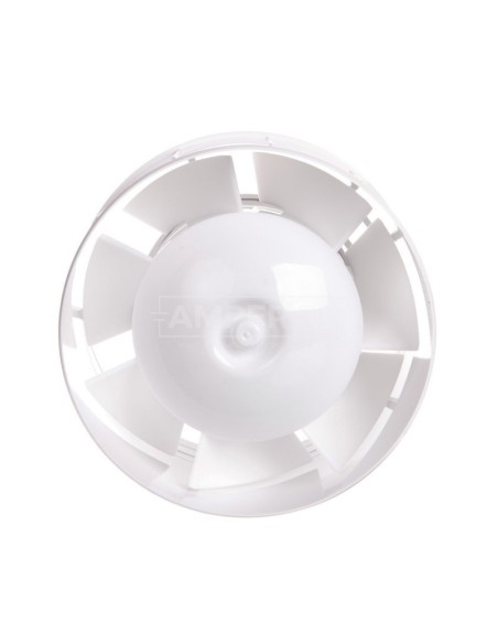 Wentylator kanałowy fi 100 14W 101m3/h 230V IPX4 biały E0007848W WKA100